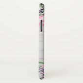 Rustic Pink Peony | Monogram Case-Mate iPhone Case (Achterkant / rechts)