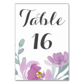 Rustic Pink Waterverf Floral Wedding Kaart (Voorkant)