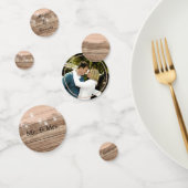 Rustic Pink Wood en Lantern Confetti (Groep)