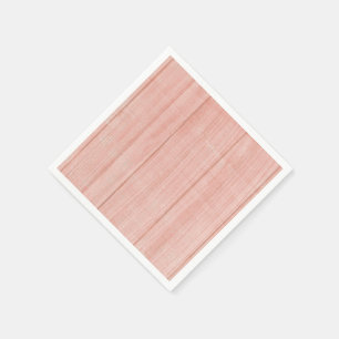 Rustic Pink Wood Shabby Chic Tea Party Servet