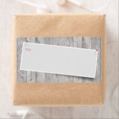 Rustic Pinned Blank Adres Etiket (Insitu)