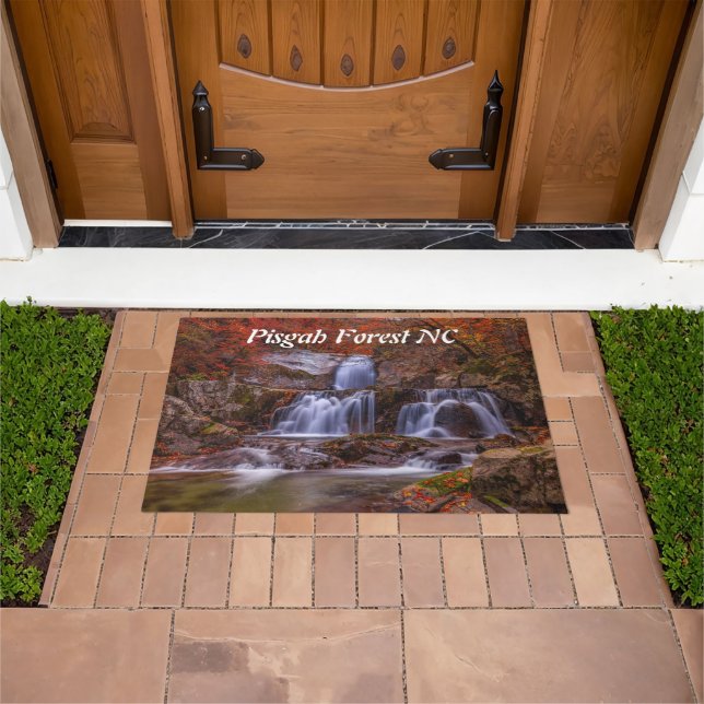 Rustic Pisgah Forest NC Deurmat (Buiten)