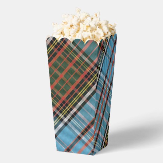 Rustic Plaid Anderson Klassieke Tartan Bedankdoosjes (Popped)