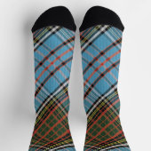 Rustic Plaid Anderson Klassieke Tartan Sokken (Top)