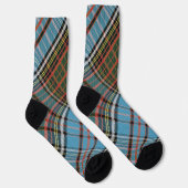 Rustic Plaid Anderson Klassieke Tartan Sokken (Rechts)