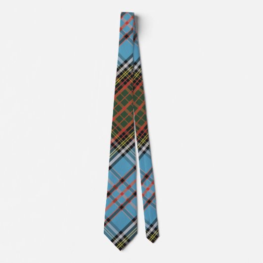 Rustic Plaid Anderson Klassieke Tartan Stropdas (Voorkant)