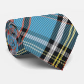Rustic Plaid Anderson Klassieke Tartan Stropdas (Opgerold)