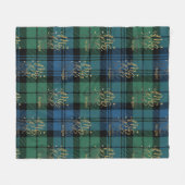 Rustic Plaid Campbell Merry en Bright Tartan Fleece Deken (Voorkant (Horizontaal))
