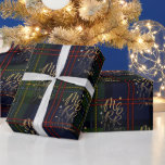 Rustic Plaid Christmas Feestdagen Tartan Cadeaupapier<br><div class="desc">Voeg een vleugje klassieke kerstcharme toe aan uw geschenken met ons feestelijke groene tartan-inpakpapier. Dit tijdloze geplakte patroon is ideaal voor het verpakken van cadeaus van alle groottes,  waardoor een vreugdevolle en nostalgische uitpakervaring ontstaat.</div>
