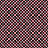 Rustic Plaid Curtain Red Black Gift for New Nest Douchegordijn