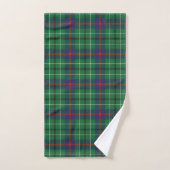 Rustic Plaid Duncan Tartan Bad Handdoek (Handdoek)