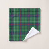 Rustic Plaid Duncan Tartan Bad Handdoek (Wasdoekje)