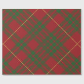Rustic Plaid Elegant MacTavish Tartan Cadeaupapier (Vlak)