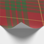 Rustic Plaid Elegant MacTavish Tartan Cadeaupapier (Hoek)