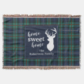 Rustic Plaid Elegant Robertson Tartan Deken (Voorkant)