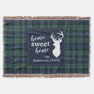 Rustic Plaid Elegant Robertson Tartan Deken