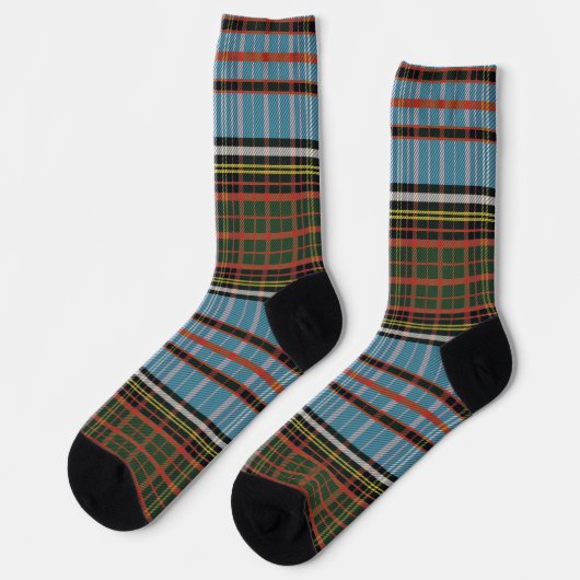 Rustic Plaid Elegant Tartan Sokken (Links)
