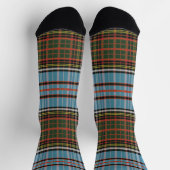 Rustic Plaid Elegante Anderson Tartan Sokken (Top)