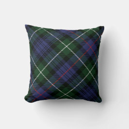 Rustic Plaid Green MacKenzie Tartan Kussen