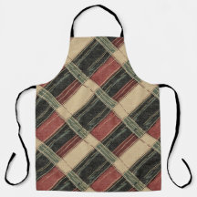 Rustic Plaid Keuken Schort