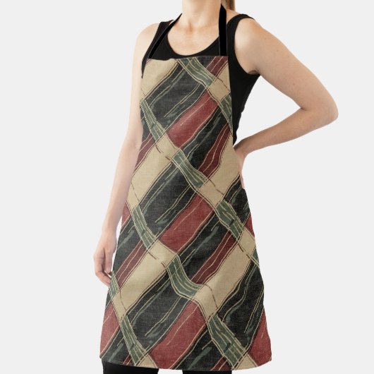 Rustic Plaid Keuken Schort (Insitu)