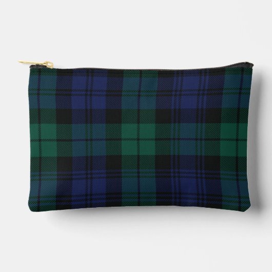 Rustic Plaid Klassiek Groen Tartan Etui (Voorkant)