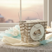 Rustic Plaid Little Cowboy Bedankdoosjes