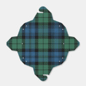 Rustic Plaid Rood Groen Campbell Tartan Bedankdoosjes (Uitgevouwen)