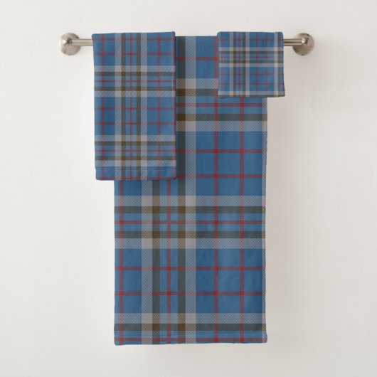 Rustic Plaid Thompson Schotse Ruit Bad Handdoek (Insitu)