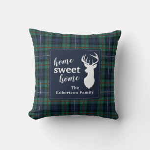 Rustic Plaid Vakanties Robertson Family Tartan Kussen