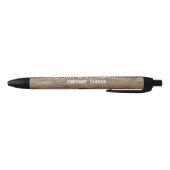 Rustic Plain Wood Company/Event Zwarte Inkt Pen (Bodem)