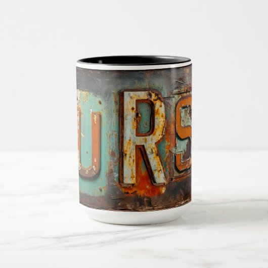 Rustic Plate Nurse  Mok (Midden)