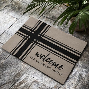 Rustic Plays es Custom Family Welkom Deurmat