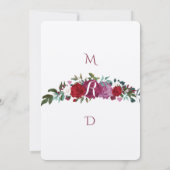 Rustic Plum | We houden van hem omdat hij voor het Kaart (Achterkant)