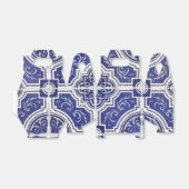 Rustic  Portugees Tiles Pattern - Azulejo Bedankdoosjes (Uitgevouwen)