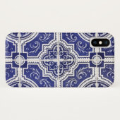 Rustic Portugees Tiles Pattern - Azulejo Case-Mate iPhone Case (Achterkant (horizontaal))