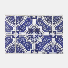 Rustic  Portugees Tiles Pattern - Azulejo Deurmat