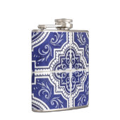 Rustic  Portugees Tiles Pattern - Azulejo Heupfles (Rechts)