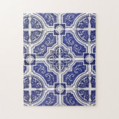 Rustic  Portugees Tiles Pattern - Azulejo Legpuzzel (Verticaal)