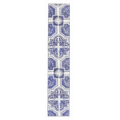 Rustic Portugees Tiles Pattern - Azulejo Medium Tafelloper (Voorkant)