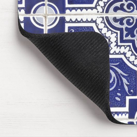 Rustic  Portugees Tiles Pattern - Azulejo Muismat (Hoek)