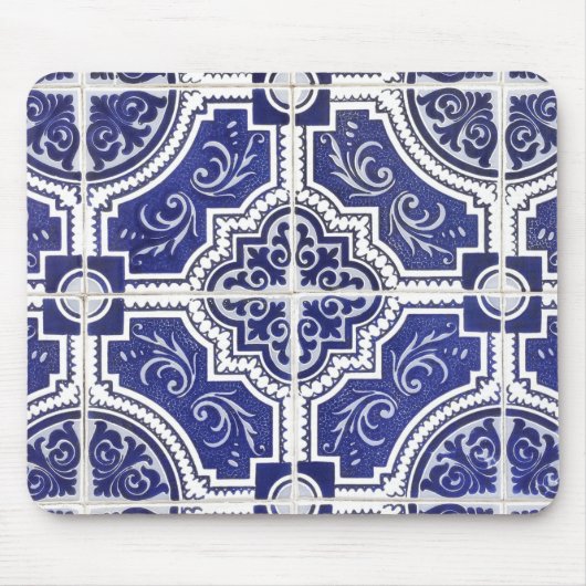 Rustic  Portugees Tiles Pattern - Azulejo Muismat (Voorkant)