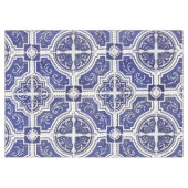 Rustic Portugees Tiles Pattern - Azulejo Tafelkleed (Voorkant (Horizontaal))