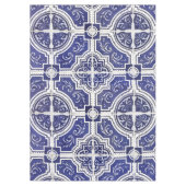 Rustic Portugees Tiles Pattern - Azulejo Tafelkleed (Voorkant)