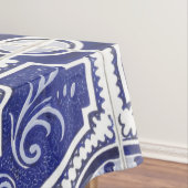 Rustic Portugees Tiles Pattern - Azulejo Tafelkleed (Voorbeeld)