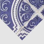 Rustic  Portugees Tiles Pattern - Azulejo Tissuepapier (Detail)