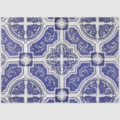 Rustic  Portugees Tiles Pattern - Azulejo Tissuepapier (Voorkant)