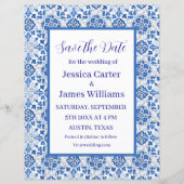 Rustic Portuguese Tiles Mediterranean Wedding (Voorkant)