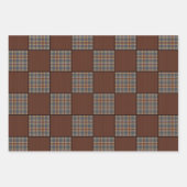 Rustic Primitive Country Homespun and Checks Inpakpapier Vel (Voorkant 3)