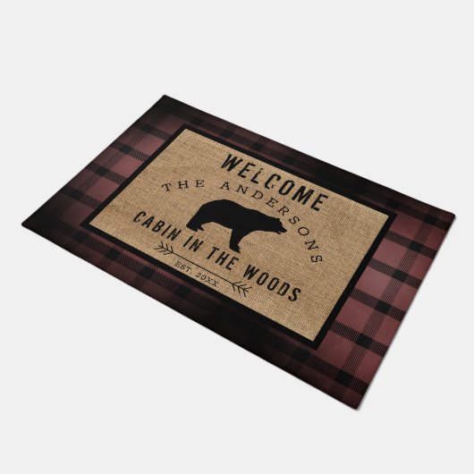 Rustic Pset Beer Welkomstcabine in de Bossen Deurmat (Schuin)